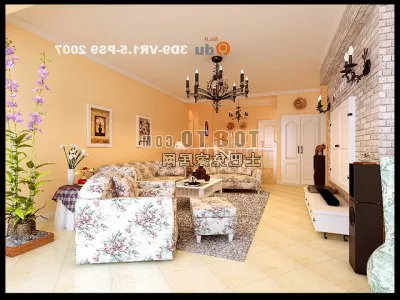 Living Room Country Furniture Interior 3d model Living Room Country Furniture Interior 3d model