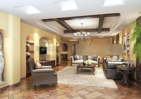 Classic Furniture Living Room Interior 3d model Classic Furniture Living Room Interior 3d model