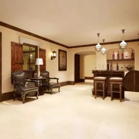 Living Room Bar Interior 3d model