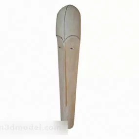Long Face Mask Decoration 3d model