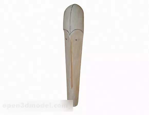 Respirator Mask With Mannequin 3d model