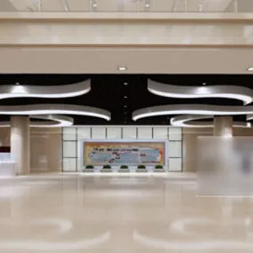 Mall Lobby Interior 3d model