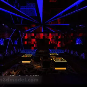 Manager Room Interior 3d model