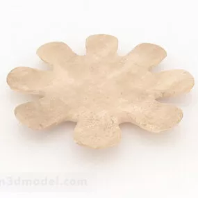 Marble Fruit Plate 3d model