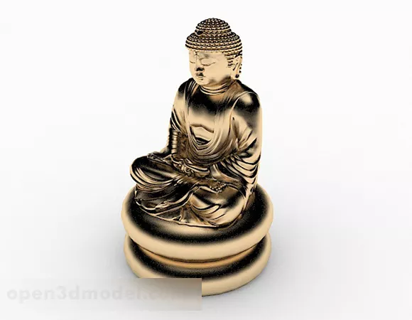 Medusa Statue 3d model