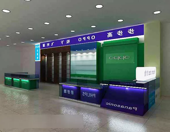 Mobile Experience Store Interior 3d model Mobile Experience Store Interior 3d model