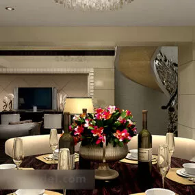 Room Living Room Interior 3d model