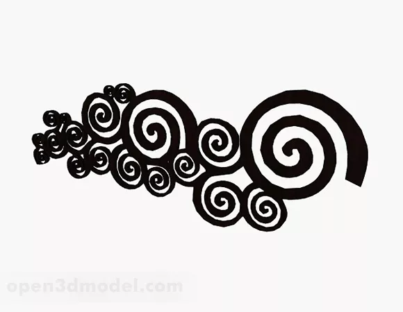 Modern Pattern 3d model Modern Pattern 3d model