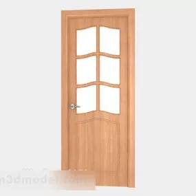 Modern Bathroom Door 3d model