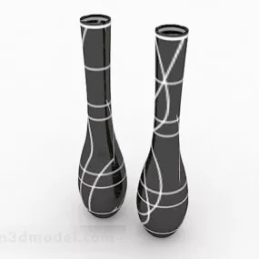 Modern Fashion Straight Mouth Vase 3d model