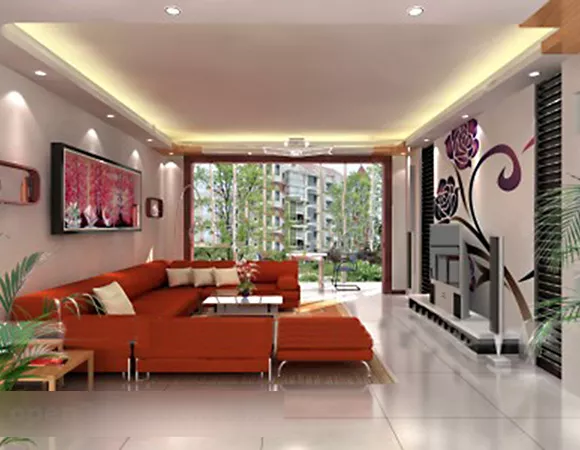 Modern Fashion Living Room Furniture Interior 3d model Modern Fashion Living Room Furniture Interior 3d model