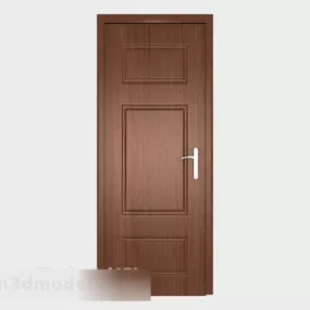 High-grade Solid Wood Door V1 3d model