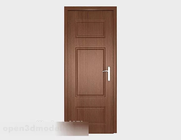 High-grade Solid Wood Door V1 3d model High-grade Solid Wood Door V1 3d model