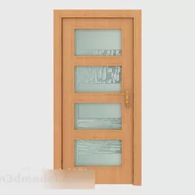 Modern Home Bathroom Door 3d model