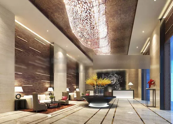 Modern Hotel Design Interior 3d model Modern Hotel Design Interior 3d model