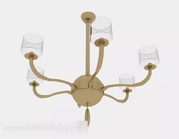 Star Shaped Candle 3d model