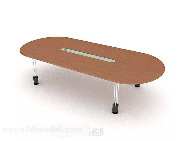 Modern Minimalist Conference Table 3d model Modern Minimalist Conference Table 3d model