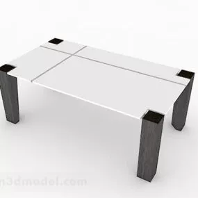Modern Minimalist Dining Table 3d model