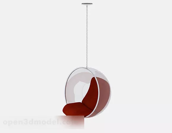 Modern Minimalist Hanging Chair Design 3d model Modern Minimalist Hanging Chair Design 3d model