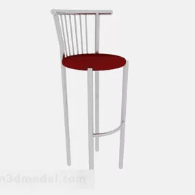 Modern Minimalist High Chair 3d model