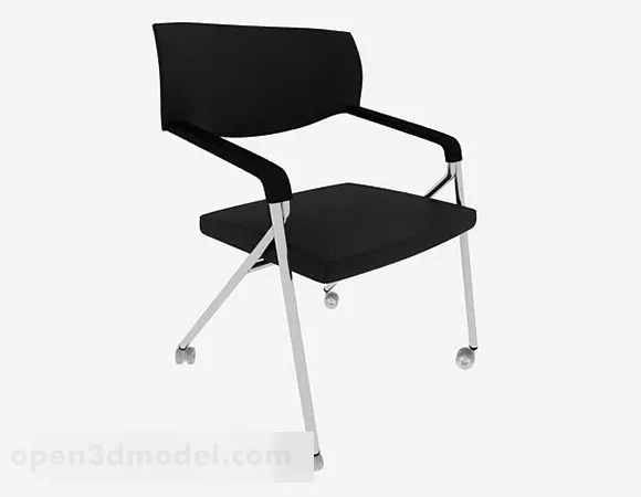 Modern Minimalist Home Black Chair 3d model Modern Minimalist Home Black Chair 3d model