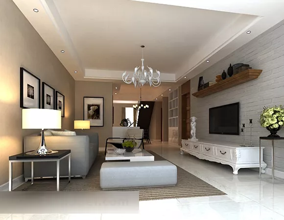 Modern Minimalist Living Room Interior V13 3d model Modern Minimalist Living Room Interior V13 3d model