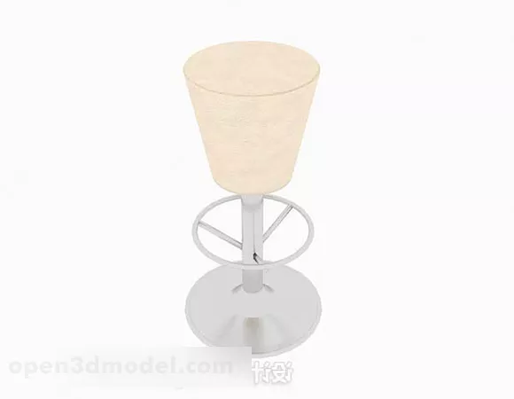 Modern Minimalist Personality Bar Stool 3d model Modern Minimalist Personality Bar Stool 3d model