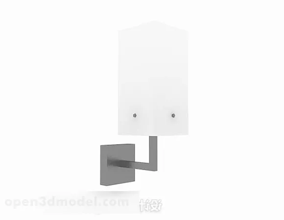 Modern Minimalist Wall Lamp 3d model Modern Minimalist Wall Lamp 3d model