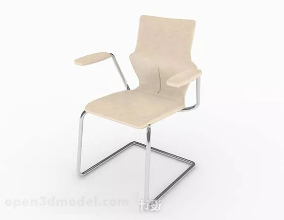 Modern Minimalist Yellow Chair Design 3d model Modern Minimalist Yellow Chair Design 3d model
