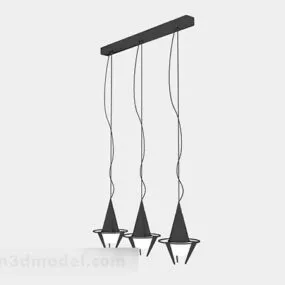 Modern Personality Chandelier 3d model