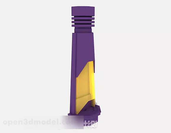 Hotel Pillar Column Decoration 3d model