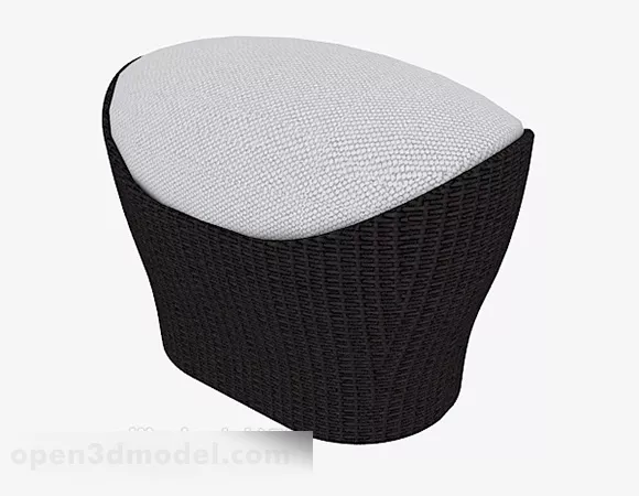 Modern Personality Sofa Stool 3d model Modern Personality Sofa Stool 3d model