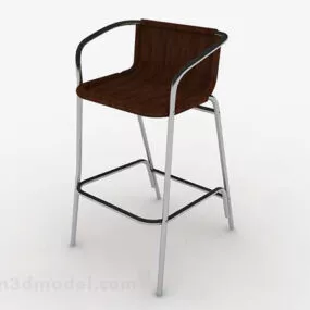 Modern Simple Leisure Chair 3d model