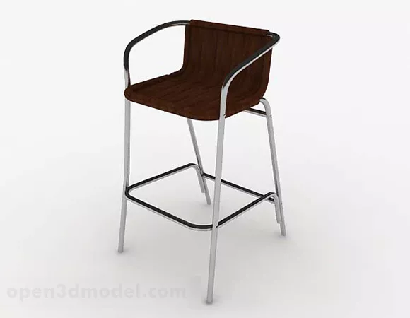 Modern Simple Leisure Chair 3d model Modern Simple Leisure Chair 3d model