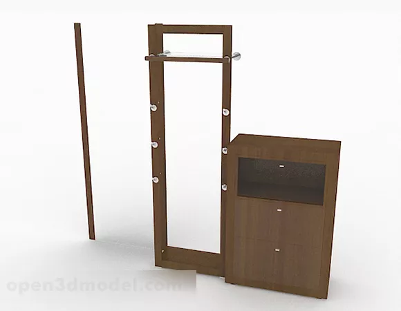 Cloth Hanger Foldable 3d model