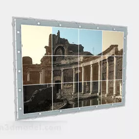 Modern Home Painting 3d model