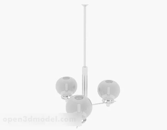 Candlestick Antique Stand 3d model