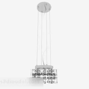 Modern Style Crystal Chandelier 3d model