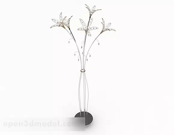 Modern Style Plant Decor Furnishings 3d model Modern Style Plant Decor Furnishings 3d model
