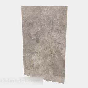 Modern Gray Wall Brick 3d model