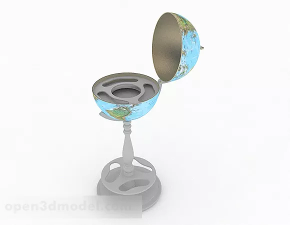 Modern Hollow Globe 3d model Modern Hollow Globe 3d model