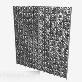 Modern Style Hollow Partition 3d model