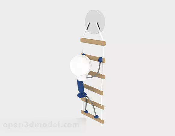 Modern Home Creative Pendant 3d model Modern Home Creative Pendant 3d model