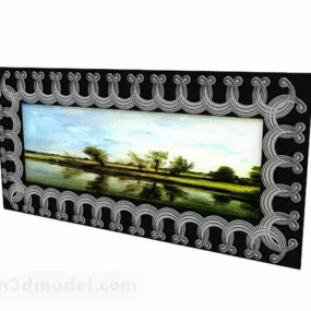 Home Modern Landscape Painting 3d model