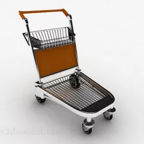 Modern Style Luggage Truck 3d model
