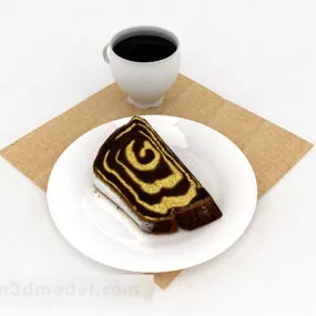 Modern Nutrition Afternoon Tea 3d model