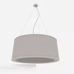 Modern Style Round Chandelier 3d model