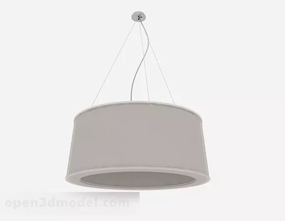 Modern Style Round Chandelier 3d model Modern Style Round Chandelier 3d model