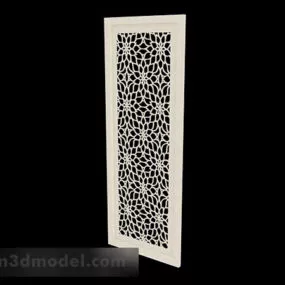 Modern Style Single Sided Partition 3d model