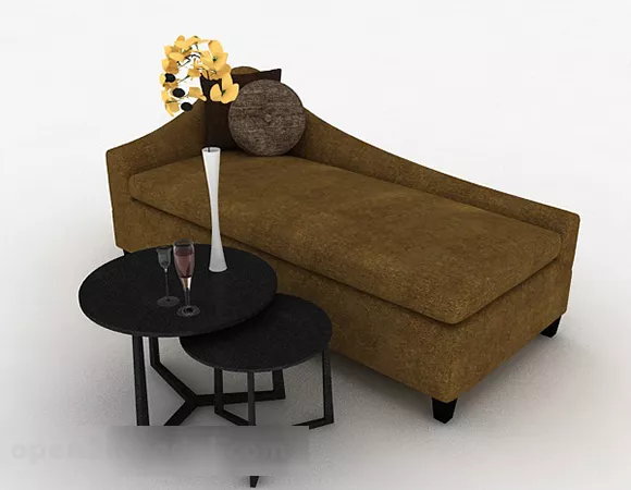 Modern Style Leather Lounge Sofa 3d model Modern Style Leather Lounge Sofa 3d model